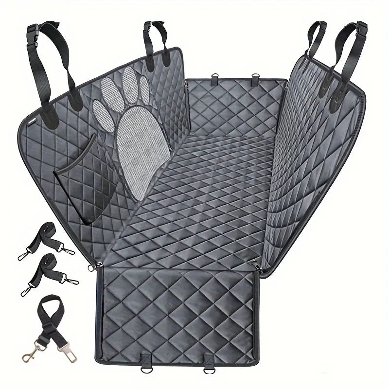 Heavy Duty Scratch Resistant Anti Slip Durable Soft Dog Car Seat Cover