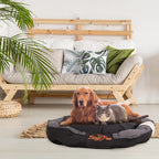 Dog Bed for All Season Calming Sleeping Cushion with Removable Cover