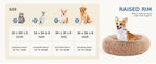 Calming Washable Anti-Slip Bed for Medium to Large Dogs