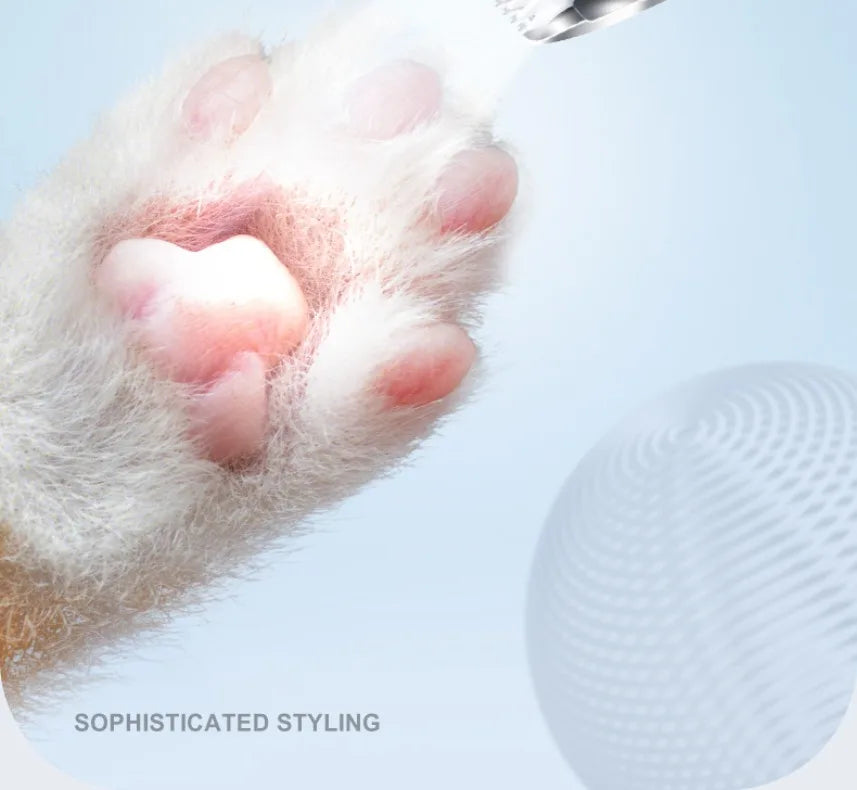 Professional Cordless Dog Grooming Clippers & LED Light LCD Display