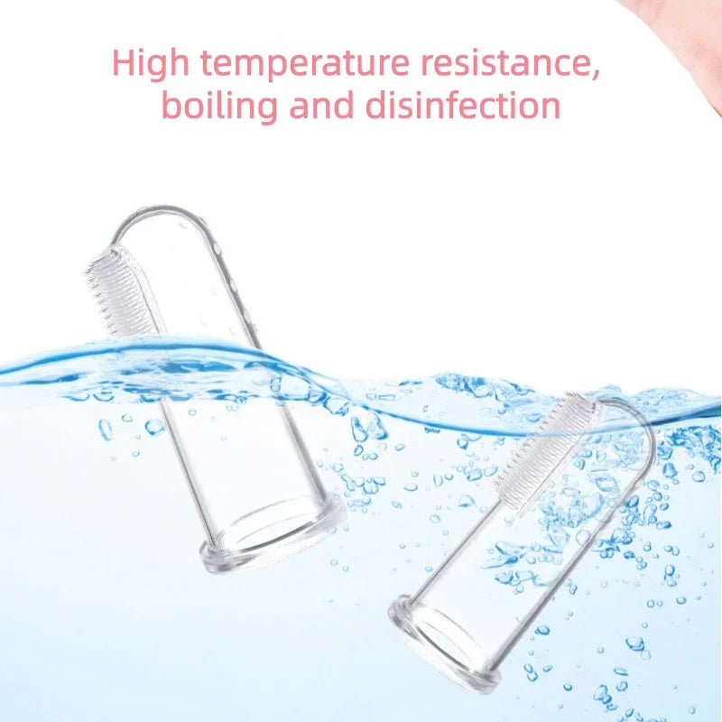 Ultra Soft Silicone Finger Toothbrush for Pets