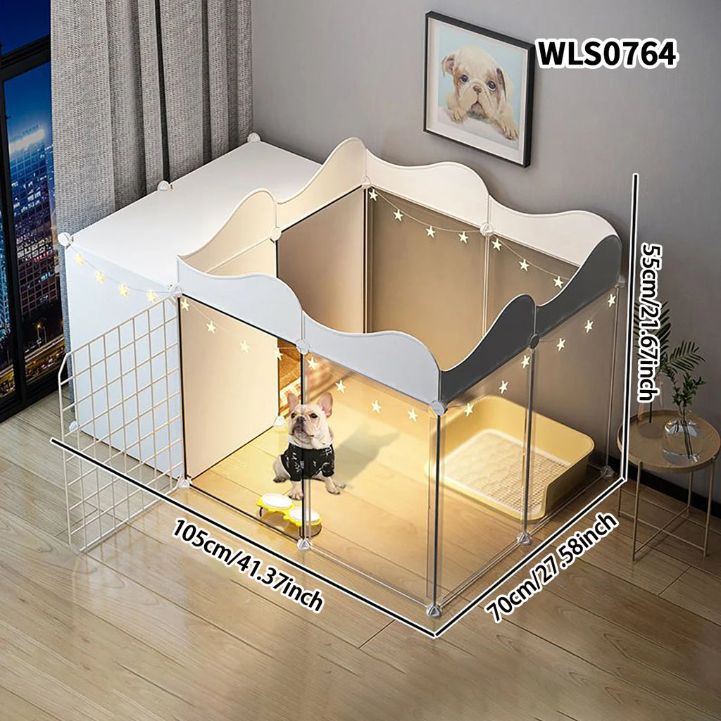 Iron Guardrail For Small Size Dogs Indoor Kennel Fence