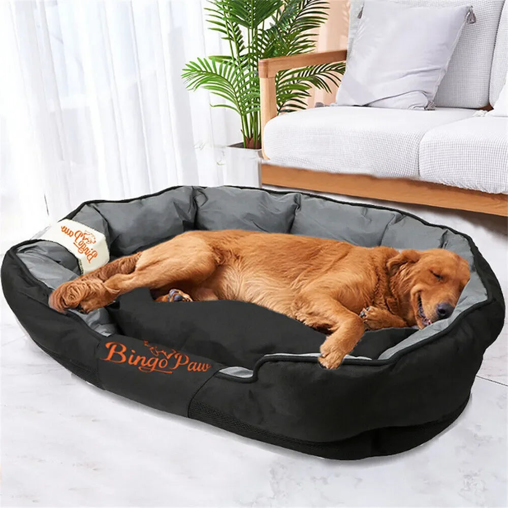 Dog Bed for All Season Calming Sleeping Cushion with Removable Cover