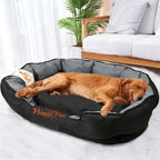 Dog Bed for All Season Calming Sleeping Cushion with Removable Cover