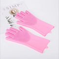 Dog bath Scrub brush Teddy silicone gloves anti-scratch and anti-bite bath