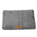 3D Foam Pet Bed With Removable Washable Waterproof Faux Cover