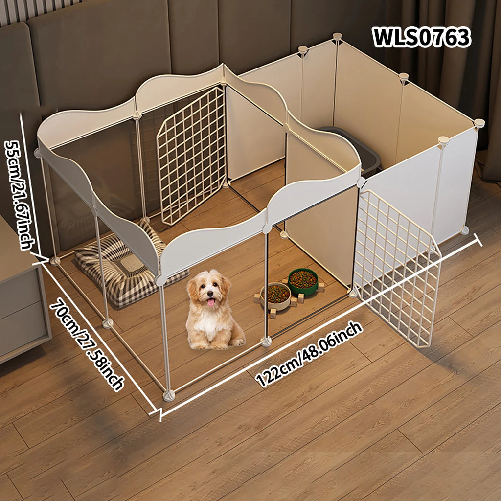 Iron Guardrail For Small Size Dogs Indoor Kennel Fence