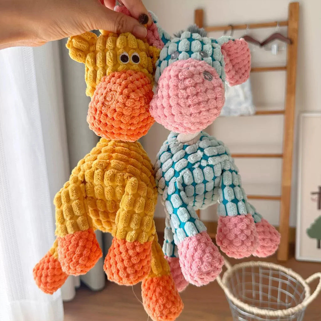 Squeaky Chewable Interactive Dog Toy with Funny Sound, Teething Toy