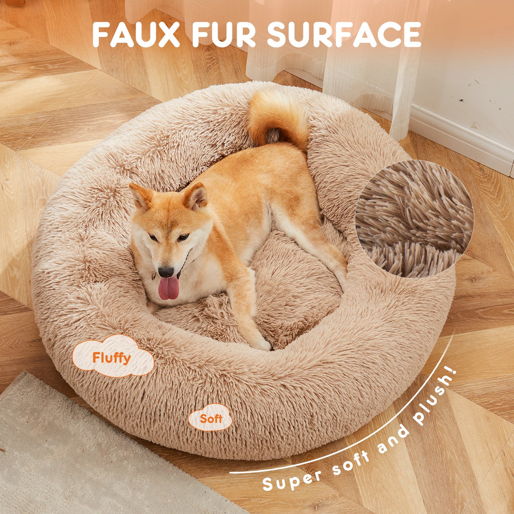 Calming Washable Anti-Slip Bed for Medium to Large Dogs