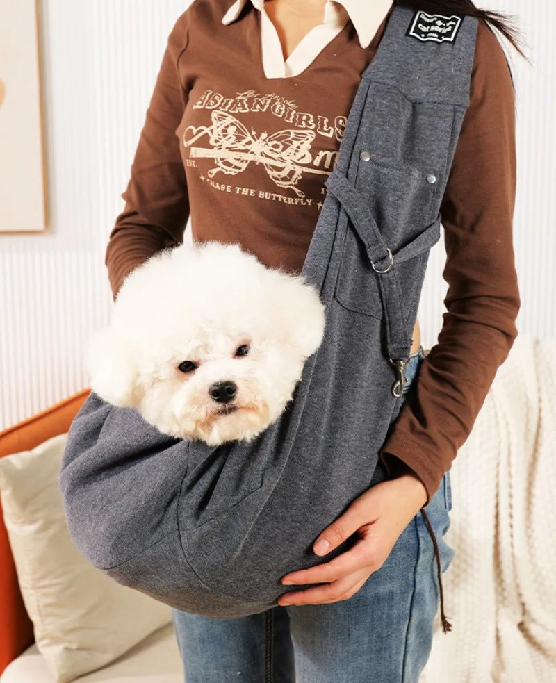 Comfortable Pet Crossbody Shoulder Bag Outdoor Travel