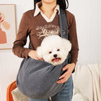 Comfortable Pet Crossbody Shoulder Bag Outdoor Travel