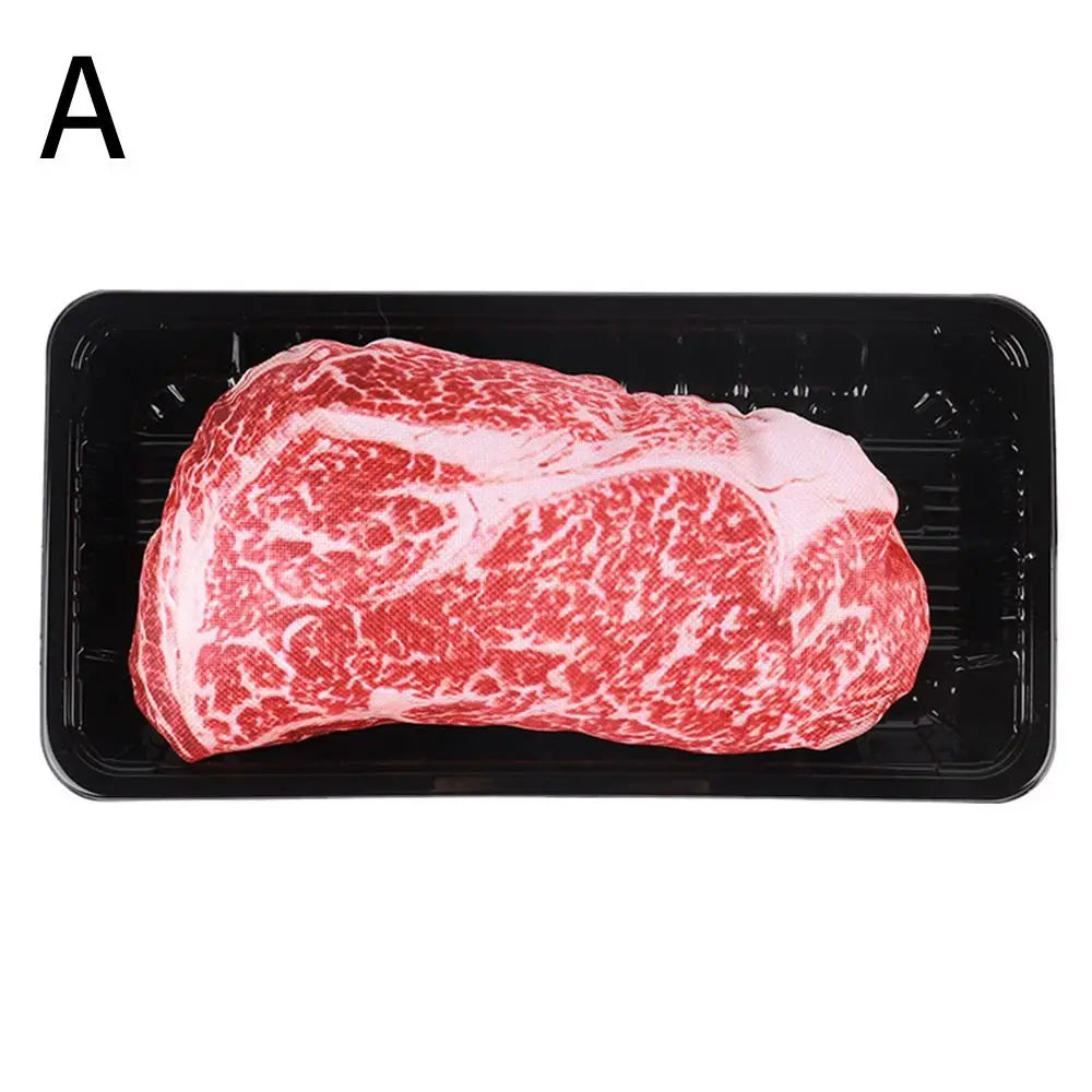 Simulation Squeaky Steak Bite-Resistant Bone Dog Toys