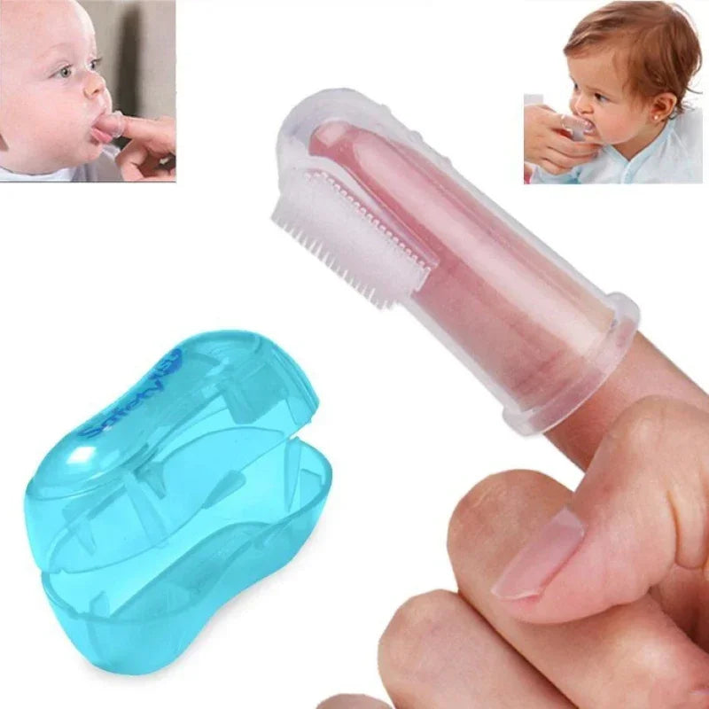 Ultra Soft Silicone Finger Toothbrush for Pets