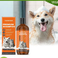Natural Pet Shampoo Removes Odor & Tangles, Flea & Insect Repellent,