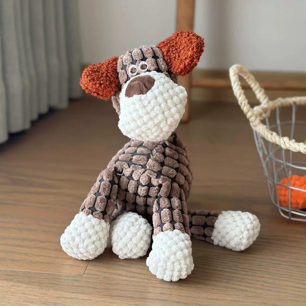 Squeaky Chewable Interactive Dog Toy with Funny Sound, Teething Toy