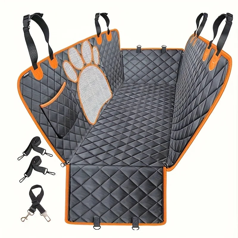 Heavy Duty Scratch Resistant Anti Slip Durable Soft Dog Car Seat Cover