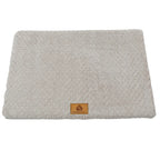 3D Foam Pet Bed With Removable Washable Waterproof Faux Cover