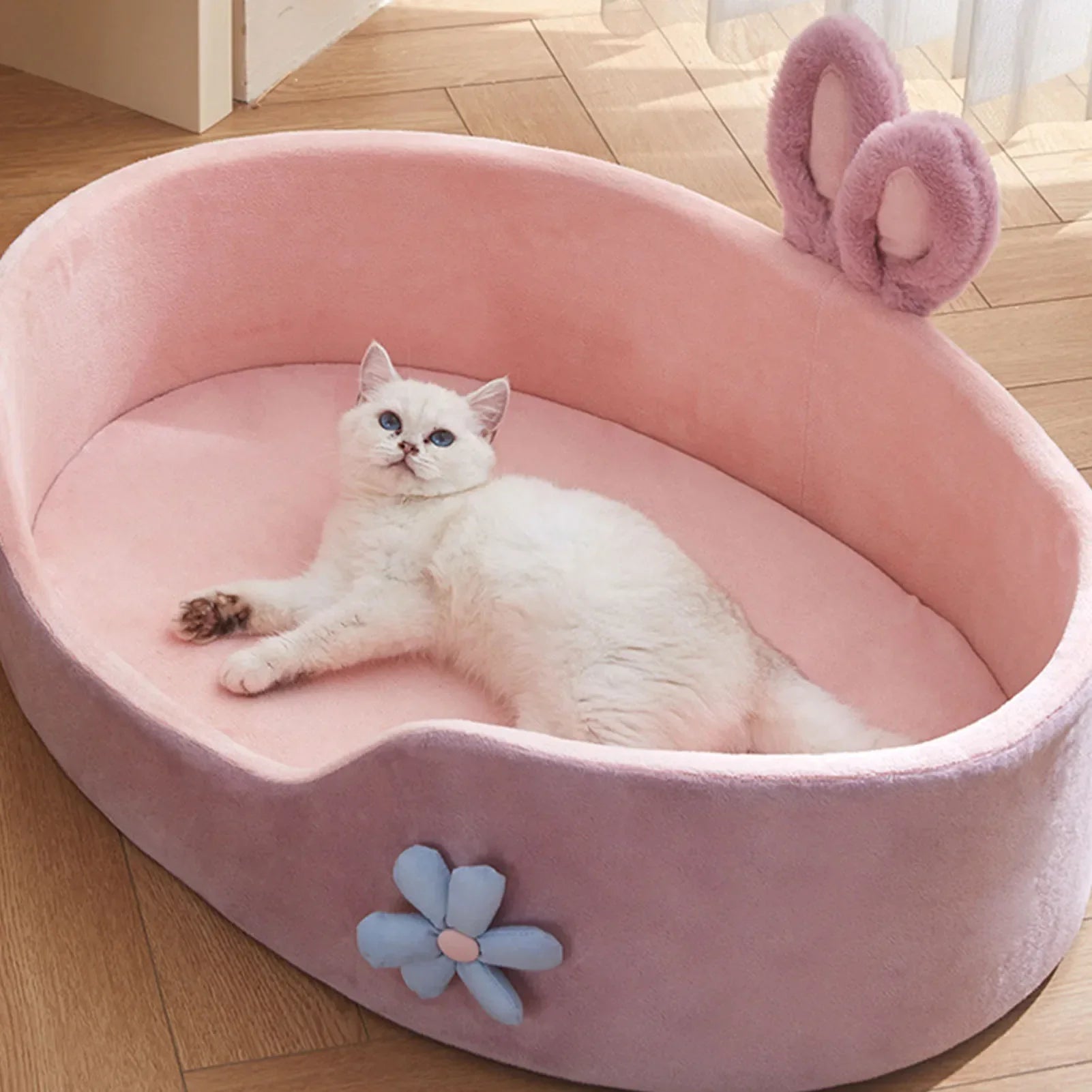 Dog Soft Detachable Washable Warm Sleeping Bed