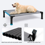 Elevated Washable Breathable Mesh Dog Bed